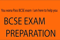 منابع آزمون BCSE